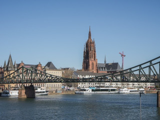 For the best views of Frankfurt climb the tower at Frankfurter Dom