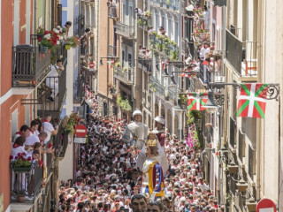 The festivals of San Fermines in July